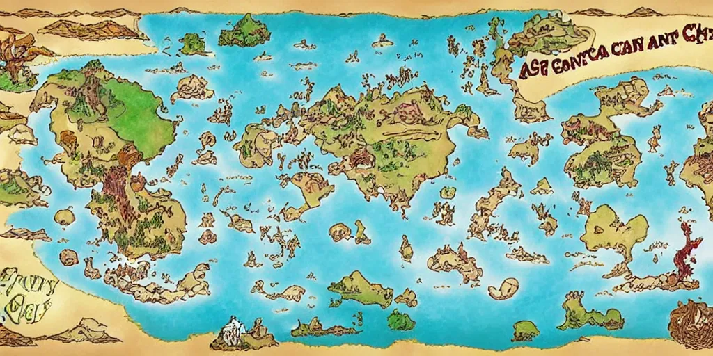 Amazon.com: Engraved map from the anime One Piece. 8x10 inches on Baltic  Birch : Handmade Products