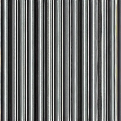 Prompt: a normal map of corrugated steel, normal map texture