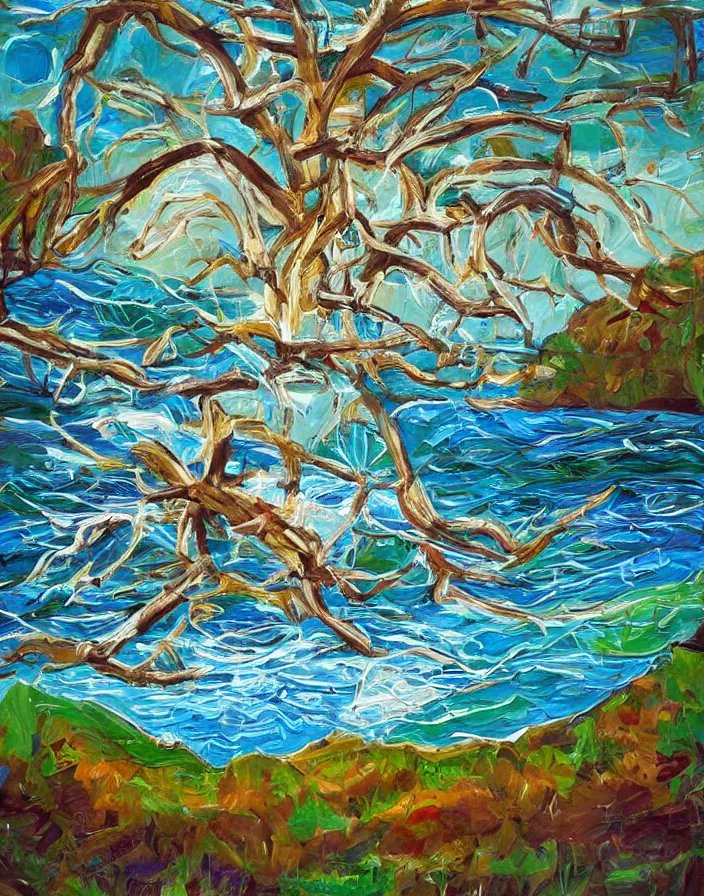 Image similar to Lodge art