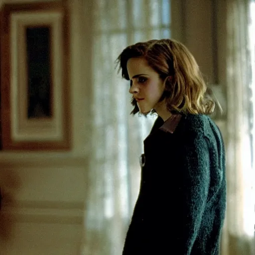 Image similar to still of emma watson in silence of the lambs