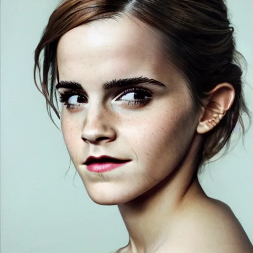 Image similar to emma watson by yuji moriguchi