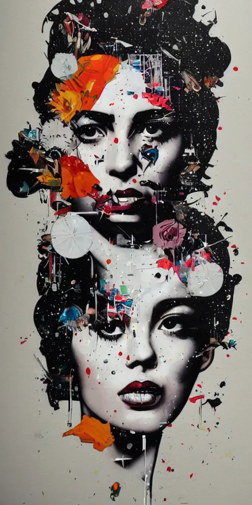 Image similar to i said, ooh, i'm drowning in the night, 1 9 8 0's disco by sandra chevrier