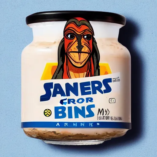 Prompt: jar jar binks brand mayonnaise