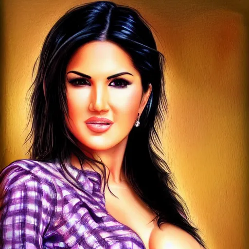 Prompt: Sunny Leone, realistic, portrait, detailed