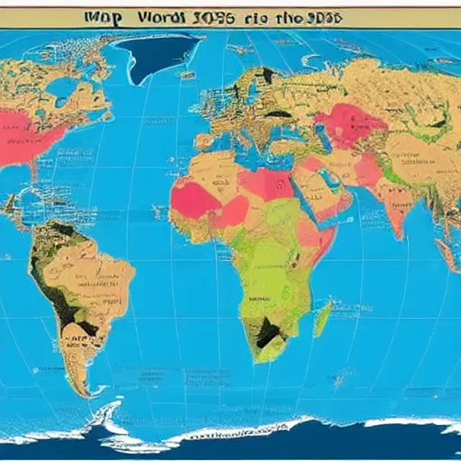 HC1206849 - Simple Map of the World