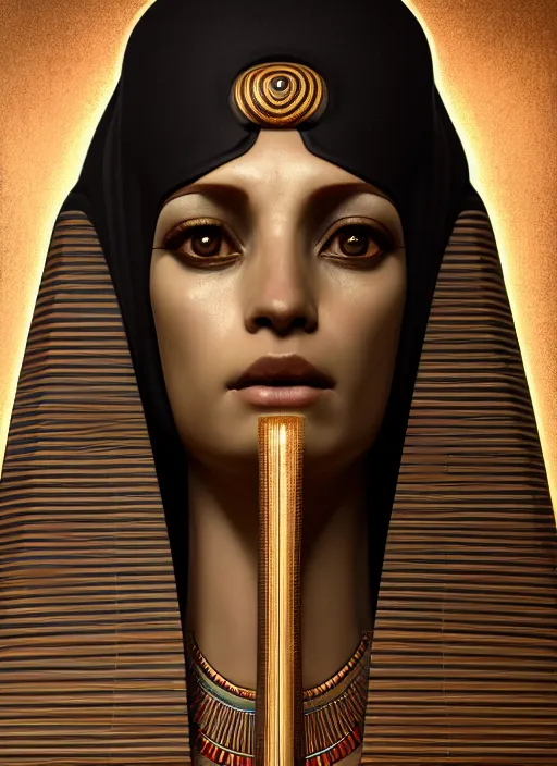 close up portrait of noble khonsu, egyptian symbolism, | Stable ...