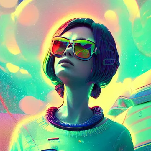 Image similar to psychedelic liquids space people, colorful, cinematic, by wlop, by ilyu kuvshinov, by greg rutkowski, by makoto shinkai, super detailed, unreal engine 5, octane render, vfx, houdini, 8 k, super realistic