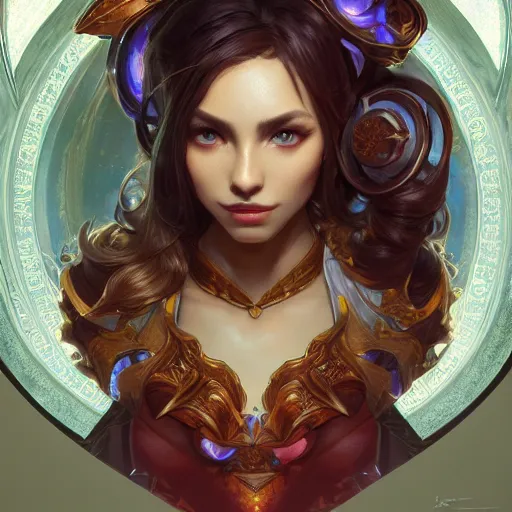 Image similar to perfectly - centered - portrait of league of legends, intricate, highly detailed, digital painting, artstation, concept art, smooth, sharp focus, illustration, unreal engine 5, 8 k, art by artgerm and greg rutkowski and alphonse mucha