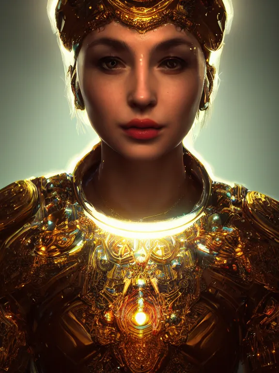 Prompt: portrait art of queen 8k ultra realistic , lens flare, atmosphere, glow, detailed,intricate, full of colour, cinematic lighting, trending on artstation, 4k, hyperrealistic, focused, extreme details,unreal engine 5, cinematic, masterpiece