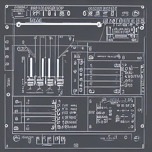 Prompt: most complex electronic schematic