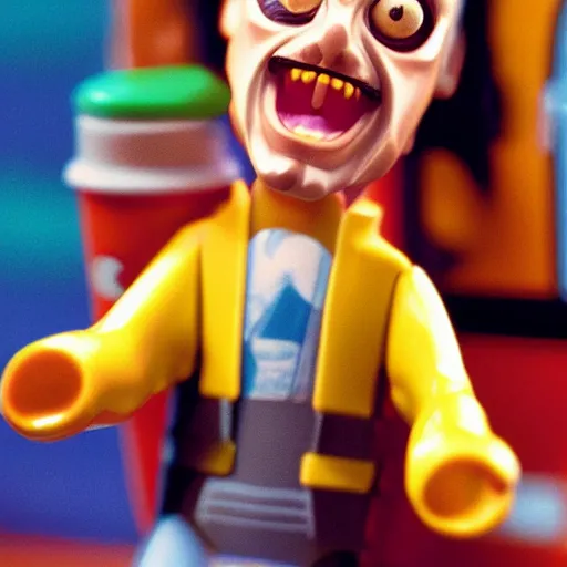 Image similar to happy meal toy of steve buscemi from bill & ted's excellent adventure the movie, 4 k, highly detailed, award winning, look at all that detail!