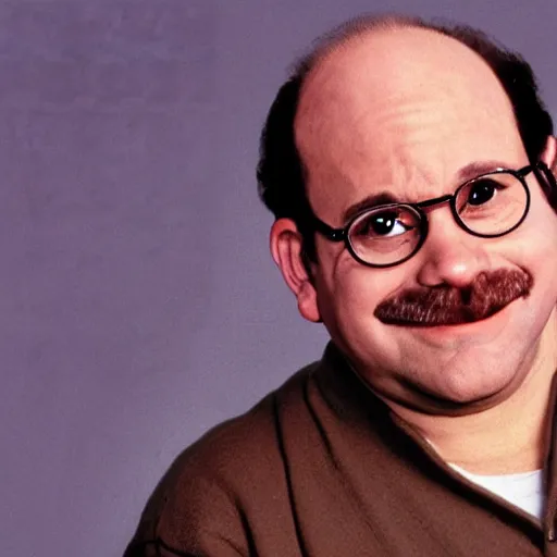 Image similar to George Costanza, portrait, by Bill Watterson