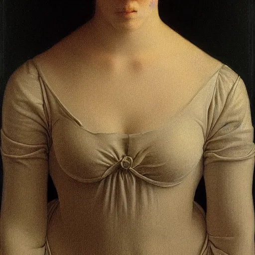 Prompt: symmetrical portrait of a young girl painting by dino valls