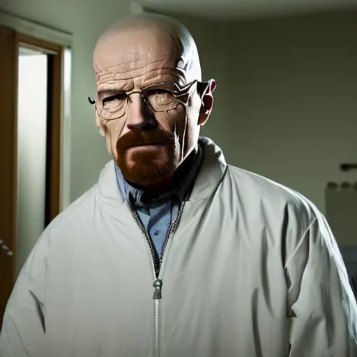 Image similar to a film still of walter white's mother in breaking bad, walter white's mother, realistic, hyperrealistic, ultra realistic, real, real world, highly detailed, very detailed, extremely detailed, intricate details, 8 k resolution, hd quality, film still