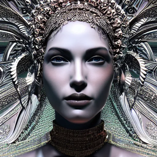 Image similar to the angel queen, 4 k, intricate detailed, jaw dropping, gorgeous, surreal, octane render