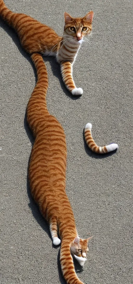 Image similar to long cat