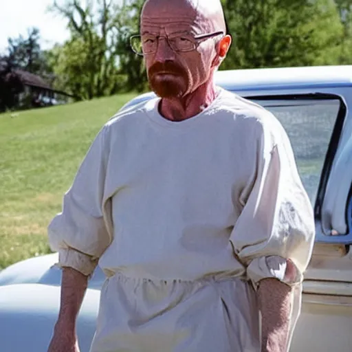 Prompt: walter white 8 5 years old