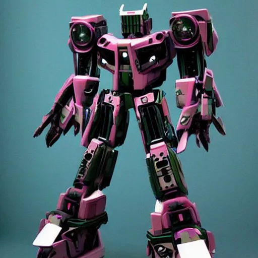 Prompt: a kawaii transformer