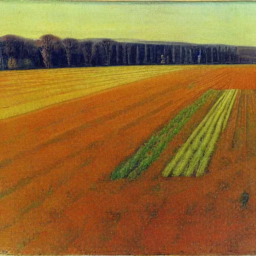 Prompt: soviet painting of what fields by isaak brodsky, walter womacka, czeslaw znamierowski, vladimir pchelin, kuzma petrov - vodkin, igor berezovsky