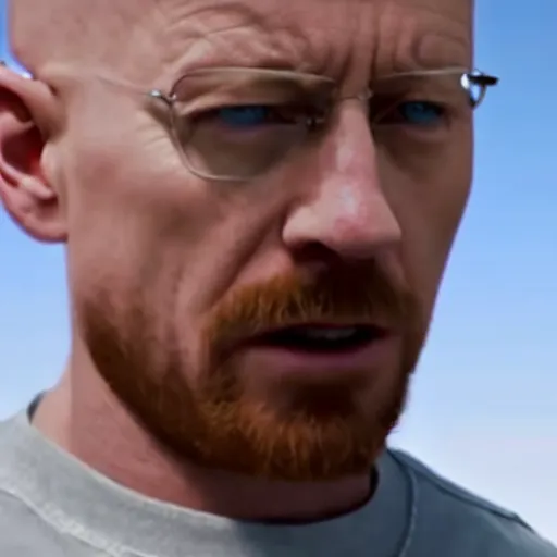 Prompt: Eminem talking to Walter White, photorealistic, 1080p 4k resolution, shot on iPhone,