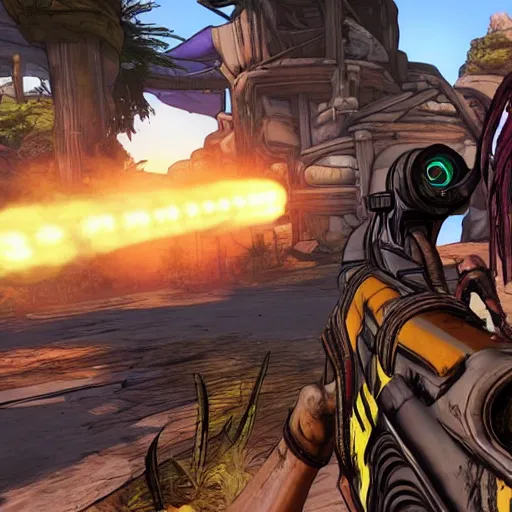 Prompt: Chief Keef in borderlands 2 very detailed 4K quality super realistic