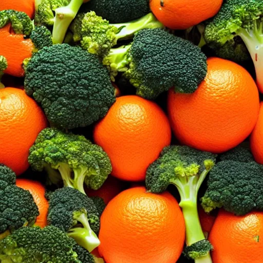 Image similar to orange colored broccoli