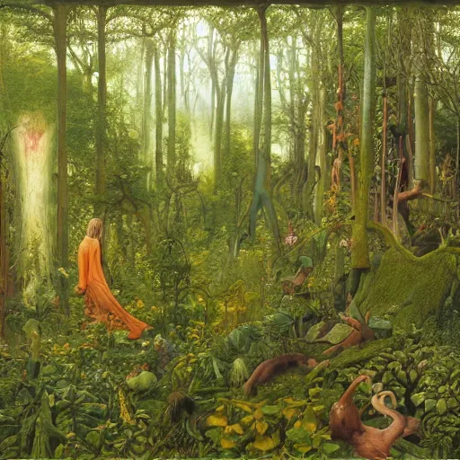 Prompt: The forest by James Christensen