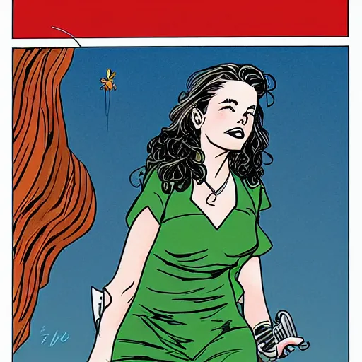 Prompt: by terry moore.