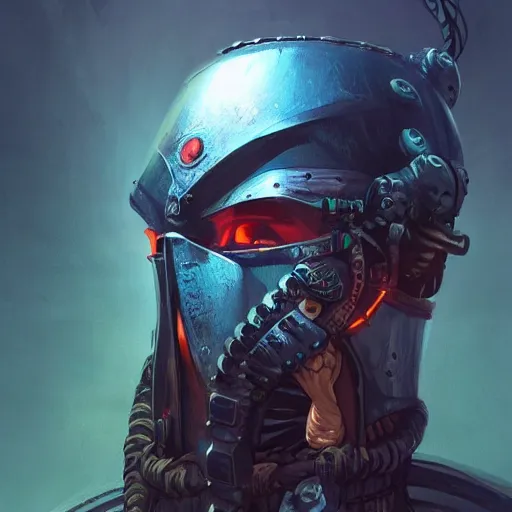 Image similar to cyberpunk viking helmet mask warrior goddess robot ninja fantasy, art gta 5 cover, official fanart behance hd artstation by jesper ejsing, by rhads, makoto shinkai and lois van baarle, ilya kuvshinov, ossdraws