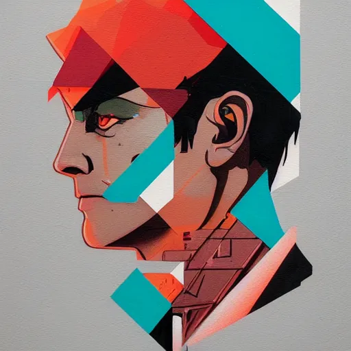 Image similar to Zagreus profile picture by Sachin Teng, asymmetrical, Organic Painting , Matte Painting, geometric shapes, hard edges, graffiti, street art:2 by Sachin Teng:4