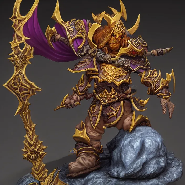 Image similar to nozdormu, an world of warcraft portrait of nozdormu, figurine, detailed