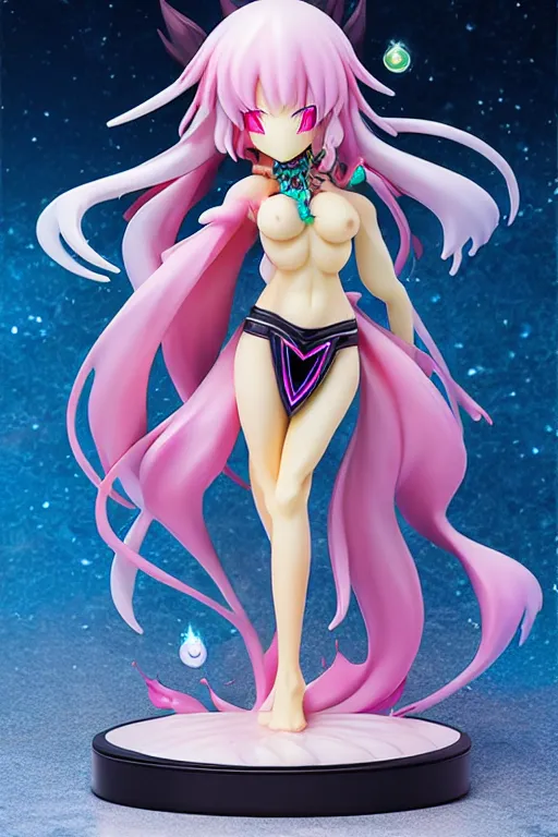 Image similar to clothed figurine of cosmic horrors, personification, official store photo, commercial photo, featured on amiami, 4 k, 8 5 mm, beautiful composition