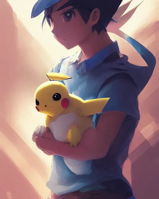 Image similar to Pikachu as human, sharp details, sharp focus, elegant, highly detailed, illustration, by Jordan Grimmer and greg rutkowski and PiNe(パイネ) and 薯子Imoko and 香川悠作 and wlop and maya takamura, intricate, beautiful, Trending artstation, pixiv, digital Art