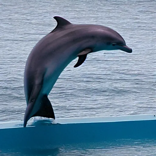 Image similar to Bottlenose dolphin in water tank, dolphin senator, dolphin speaking before Congress, C-SPAN footage