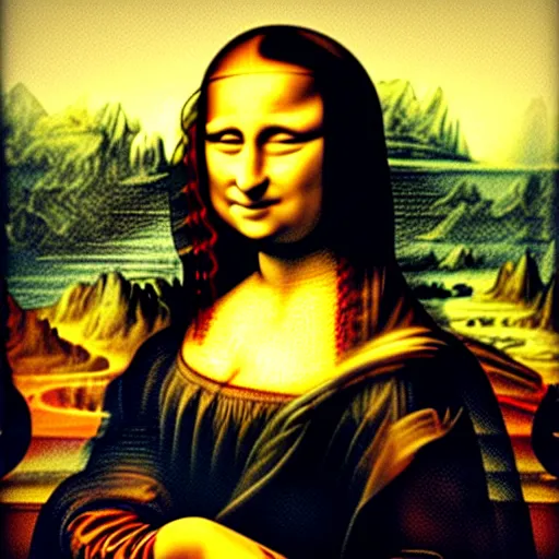 Image similar to the mona lisa