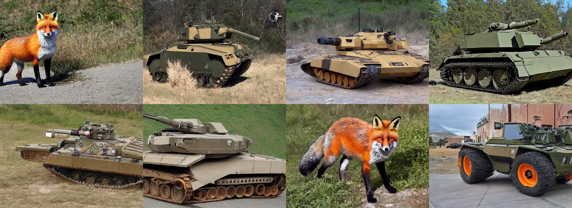 Prompt: foxtank