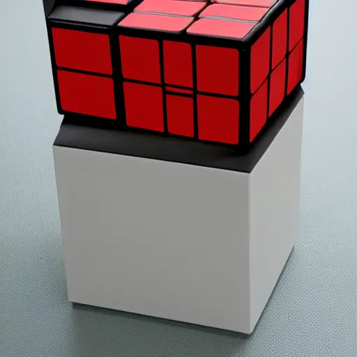 Image similar to a cube, photo