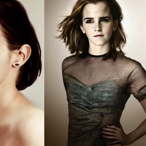 Image similar to Color portrait of Emma Watson