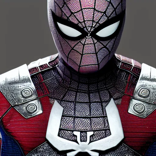 Image similar to full samurai armor Tenchu spiderman , muscle extremely detailed, fantastic details full face, mouth, trending on artstation, pixiv, cgsociety, hyperdetailed Unreal Engine 4k 8k ultra HD, WLOP