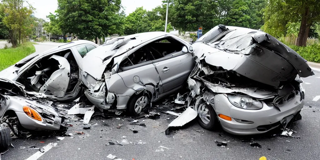 Image similar to car crash