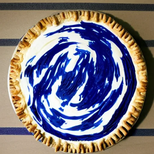 Prompt: ultramarine pie