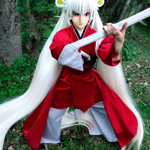 Image similar to sesshoumaru from inuyasha