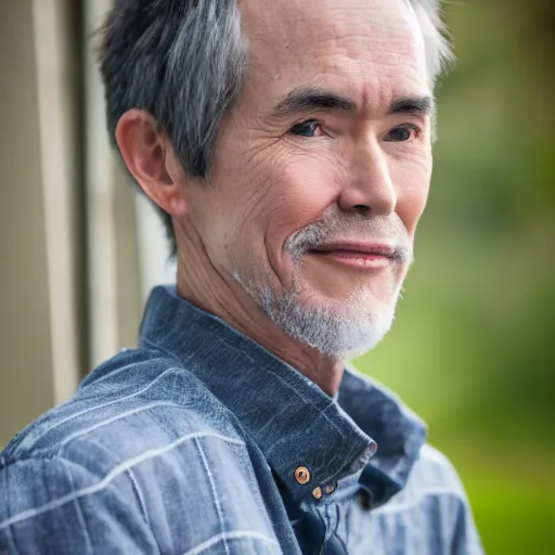 Image similar to dslr photo portrait still of 5 0 year old age 5 0 jacob collier at age 5 0!!!, 8 5 mm f 1. 8