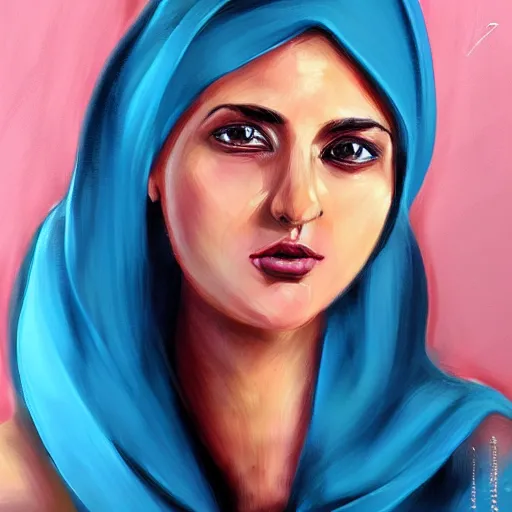 Image similar to female portraits by ahmed aldoori, artwalshy