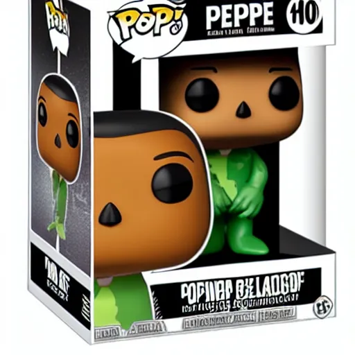 Image similar to pepe as a Funko Pop