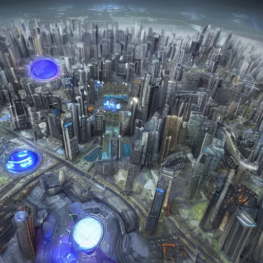 Prompt: “ detailed map of a futuristic megapolis, digital art, concept art, realistic, ultra detailed, gerard mercator, 4 k uhd, unreal engine 5, photoshop ”