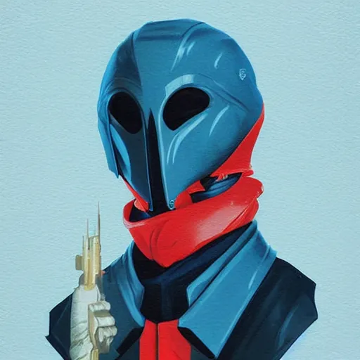 Prompt: Cobra Commander picture by Sachin Teng, asymmetrical, dark vibes, Realistic Painting , Organic painting, Matte Painting, geometric shapes, hard edges, graffiti, street art:2 by Sachin Teng:4