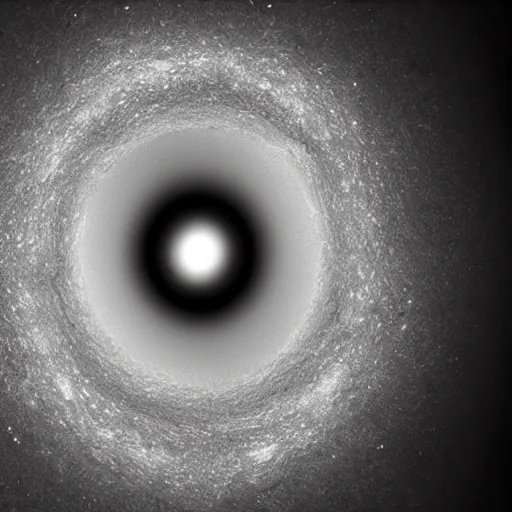 Image similar to the event horizon of a black hole, photorealistic