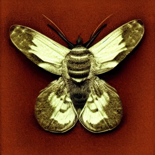 Prompt: moth boy, photograph