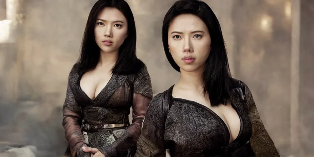 Image similar to asian scarlett johansson